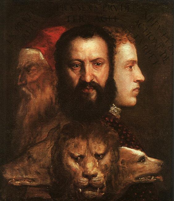  Titian Allegory of Time Governed by Prudence